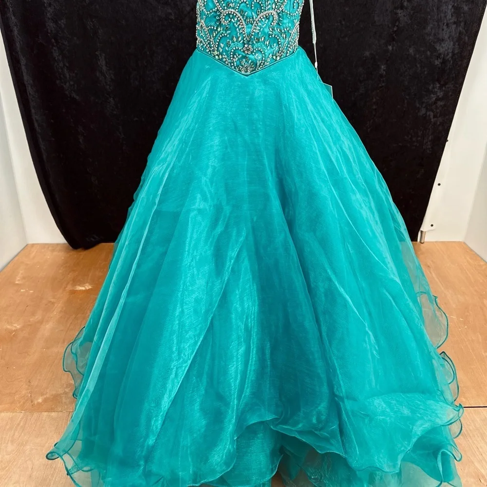 Pageant‎ Dress Rachel Allan Perfect Angels little girls size 4